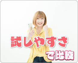 お試ししやすい